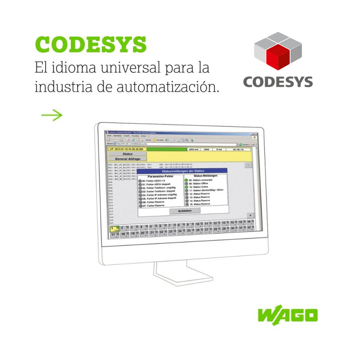 CODESYS:  El idioma universal para la industria de automatización.