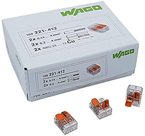 Caja de Conector 221-412 (100 pz)